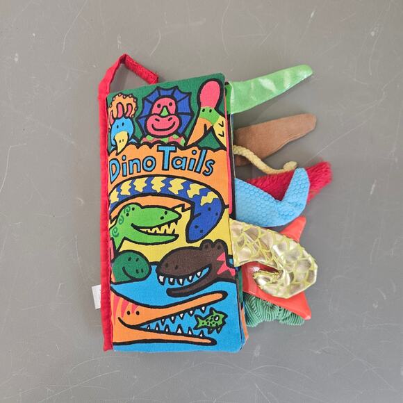 Jellycat Dino Tails Activity Book - Picture 1 of 4